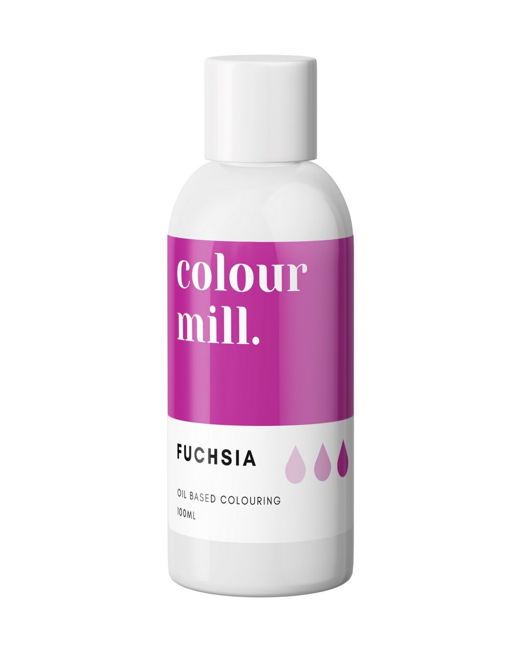 100ml Fuchsia Oil Based Food Colour for Buttercream Cakes Chocolate Vegan Friendly